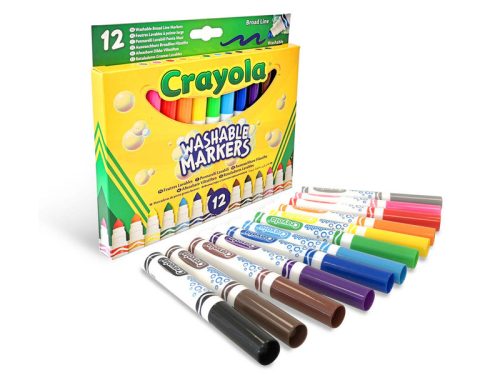 Crayola Kimosható vékony-vastag filctoll 50db