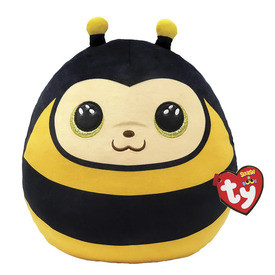 Ty Squishy Beanies párna alakú plüss figura ZINGER, 30 cm - méhecske