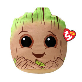 Ty Squishy Beanies párna alakú plüss figura Marvel GROOT, 22 cm