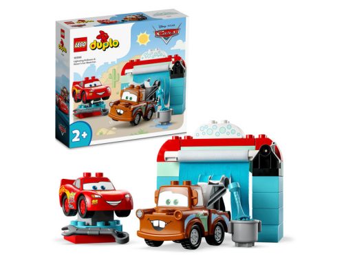 LEGO DUPLO Disney TM 10996 Villám McQueen és Matuka vidám autómosása