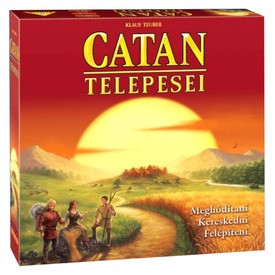 Catan telepesei stratégiai társasjáték