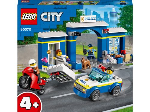 LEGO City 60370 Hajsza a rendőrkapitányságon