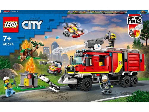 LEGO City 60374 Tűzvédelmi teherautó