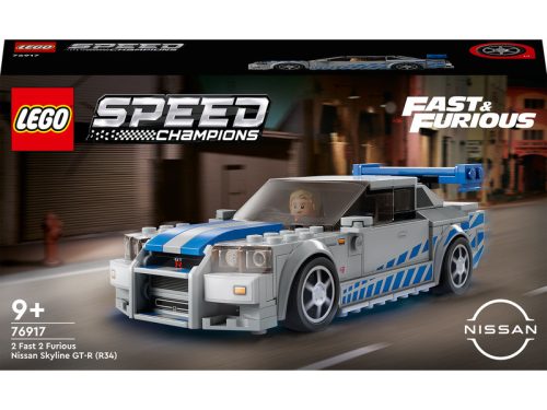 LEGO Speed Champions 76917 2 Fast 2 Furious Nissan Skyline GT-R (R34)