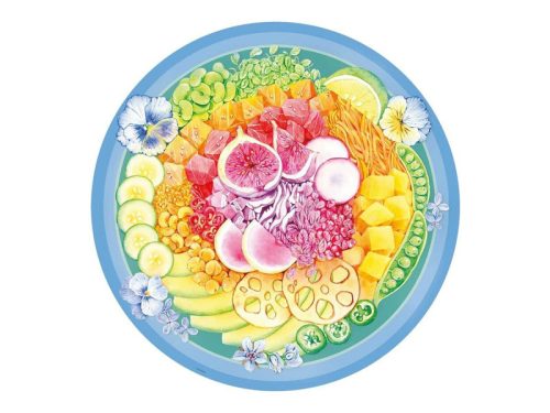 Ravensburger Puzzle kör 500 db - Poke bowl