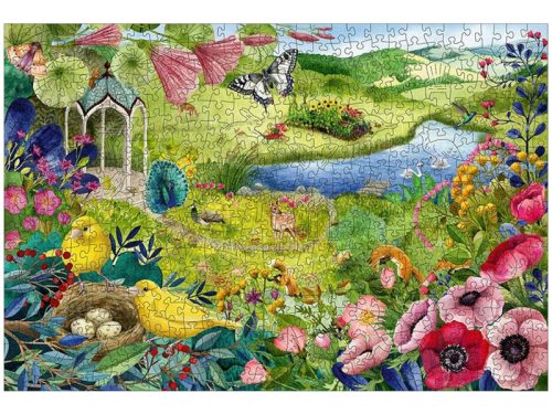 Ravensburger Puzzle 500 db - Vadregényes kert