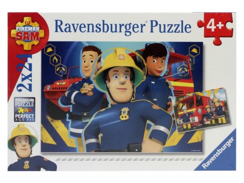 Ravensburger: Sam a tűzoltó 2 x 24 darabos puzzle