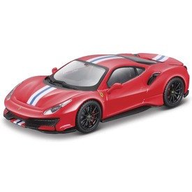 Bburago Ferrari 488 Pista versenyautó 1:43