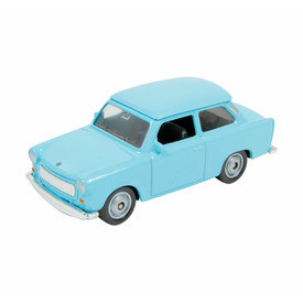 Fémautó Trabant 3 /601 világoskék szabad kerék