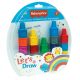 Fisher-Price Let's Draw zsírkréta 13 db-os