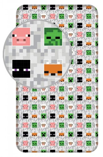 Minecraft Adventure gumis lepedő 90x200 cm