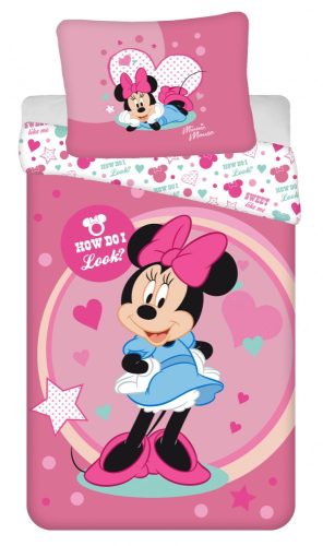 Disney Minnie ágyneműhuzat 140×200cm, 70×90 cm microfibre