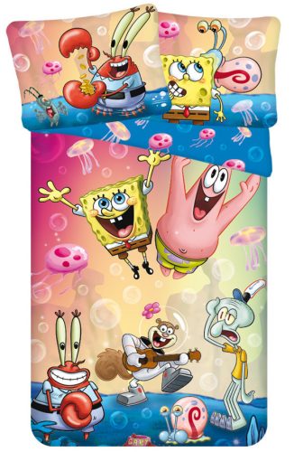 SpongyaBob Party ágyneműhuzat 140×200cm, 70×90 cm microfibre