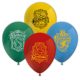 Harry Potter Hogwarts Houses léggömb, lufi 8 db-os