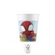 Pókember Spidey papír pohár 8 db-os 200 ml FSC